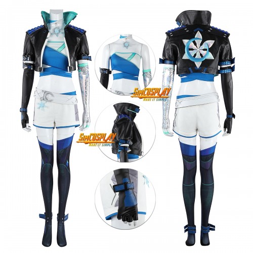 Luna Snow Cosplay Costumes Marvel Rivals Cosplay Suit Ver.2