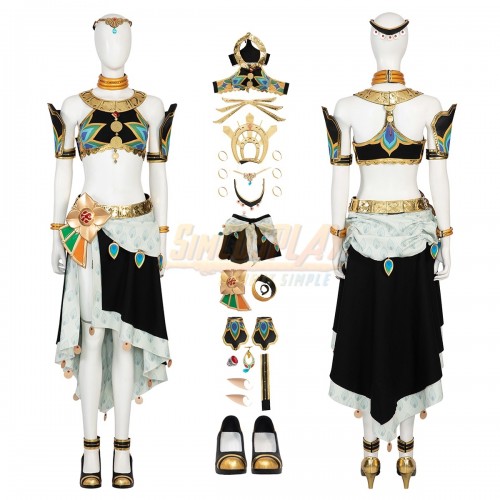 Makeela Riju Zelda Totk Cosplay Costume Top Level