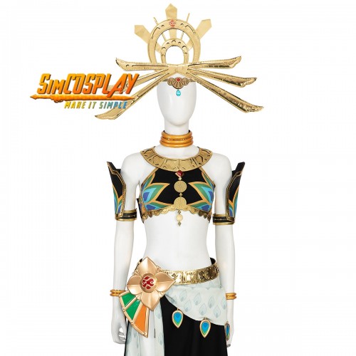 Zelda Makeela Riju Totk Cosplay Costume Top Level