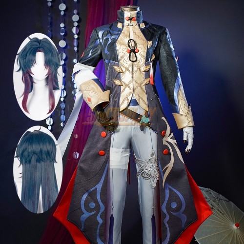 Male Star Rail Blade Cosplay Costume Full Set V2