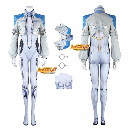 Marvel Rivals Lightforce Dagger Cosplay Costume Dagger White Suit