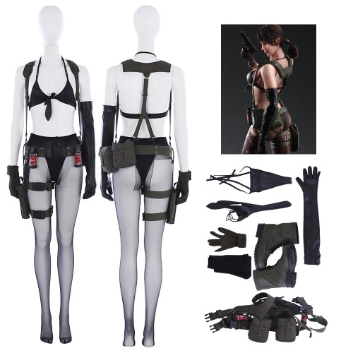 Metal Gear Solid V The Phantom Pain Quiet Cosplay Costume