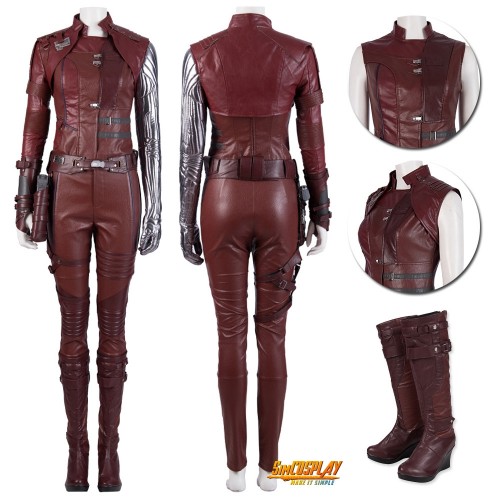 Nebula Costume Avengers Endgame Cosplay Suit sim190430B2