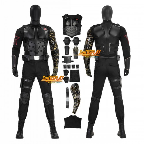  Top Level Ver.2 - New Avengers Winter Soldier Bucky Barnes Cosplay Costume