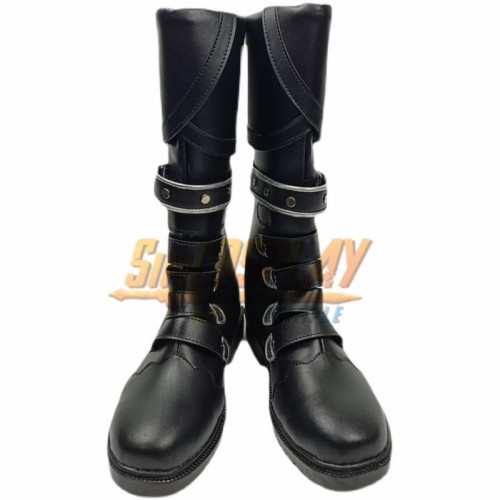 Red Dead of Night Diluc Cosplay Boots Genshin Impact Boots