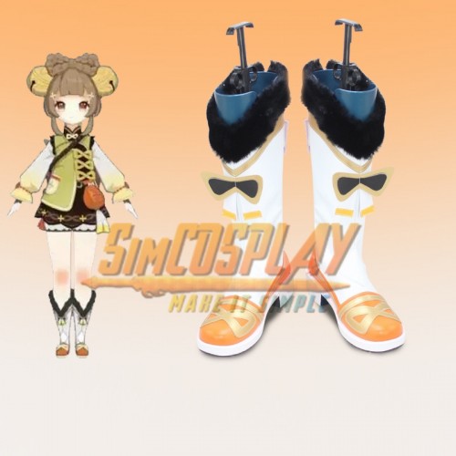 Genshin Impact Yaoyao Cosplay Boots