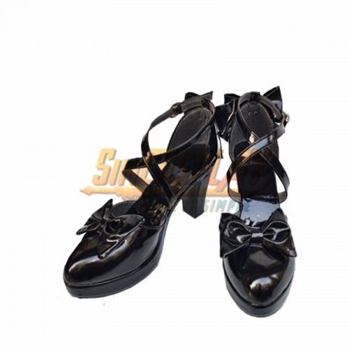 Genshin Impact Ningguang Cosplay Shoes Orchid's Evening Gown Skin Cosplay Shoes