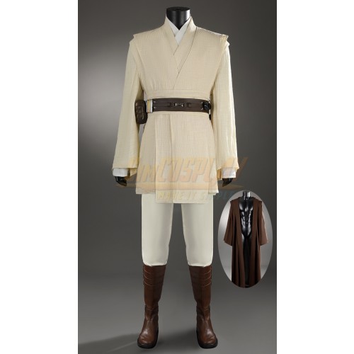 Obi-Wan Kenobi Robe Cosplay Costume Attack of the Clones Edition