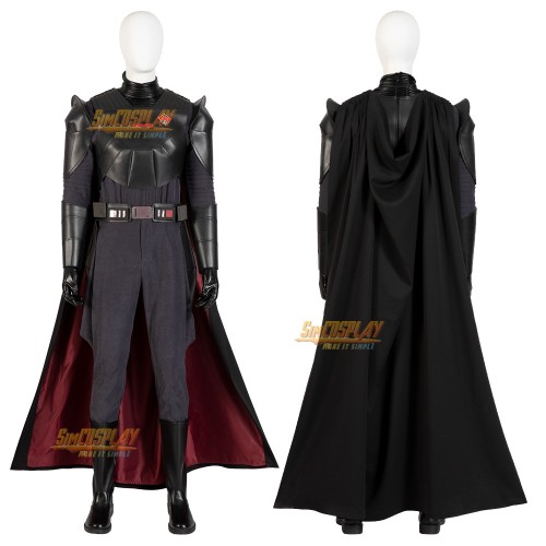 Obi Wan Kenobi Grand Inquisitor Cosplay Costumes Black Suit