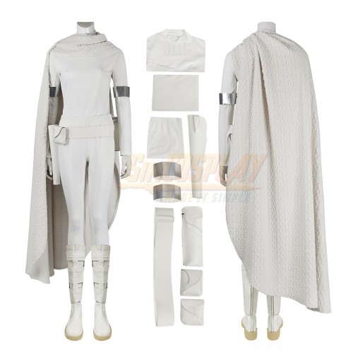Padme Amidala White Cosplay Costume Attack of the Clones Edition