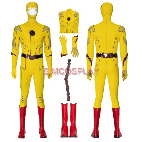 Reverse Eobard Thawne Zoom Cosplay Costume TF S8 Suit