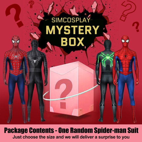 SimCosplay Spiderman Cosplay Suit Adult MYSTERY BOX