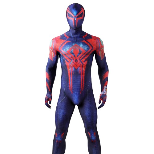 Spider-Man 2099 Miguel O'Hara Cosplay Costume Across The Spider-Verse Edition