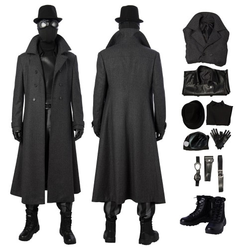<<READY TO SHIP>> Size M Spider-Man Noir Cosplay Costume Spider-Man Into the Spider-Verse Costume