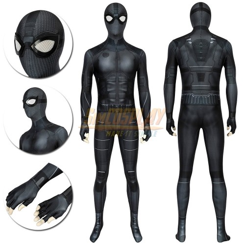 Spider-man Stealth Suit Spiderman Night Monkey Costume HQ Printed Edition