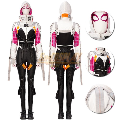 Spider Gwen Cosplay Costumes Full Set Deluxe Edition