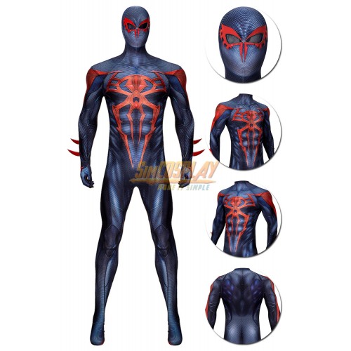 Spiderman 2099 Cosplay Costumes Miguel O'Hara Cosplay Suit