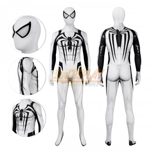 SpiderMan 2 PS5 Game Anti-Venom Suit Cosplay Costume