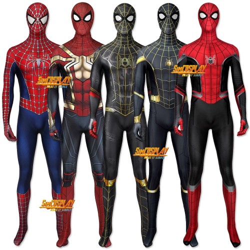 Spiderman Cosplay Suit Classic Collection Printed Edition 