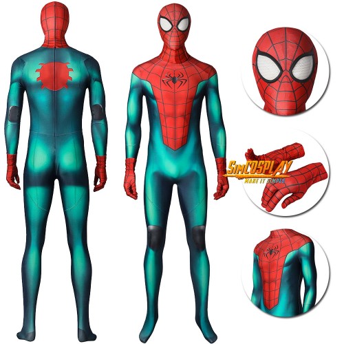 Spiderman Great Responsibility Cosplay Suit Miles Morales PS5 Cosplay Costume