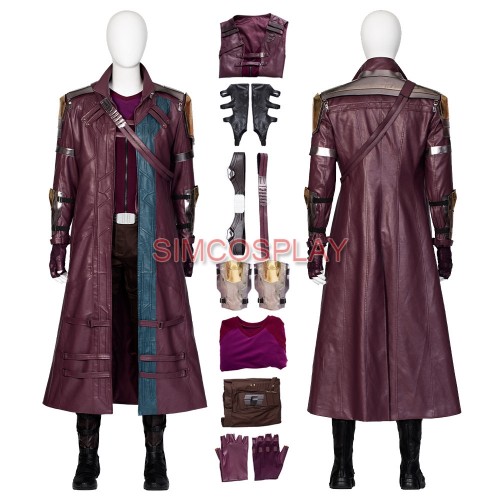 Star Lord Peter Quill Cosplay Costume Love And Thunder Stand Up Collar Coat