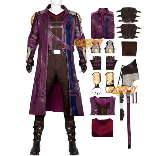 Star Lord Peter Quill Cosplay Costumes Halloween Cosplay Leather Suits