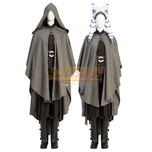 Star Wars Clone Wars Ahsoka Tano Cosplay Costumes Top Level