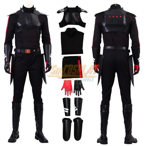 Star Wars Jedi Fallen Order Inquisitor Cal Cosplay Costumes Top Level