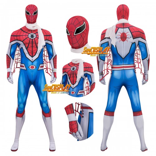 Supaidaman New Suit Cosplay Costume HD Printed