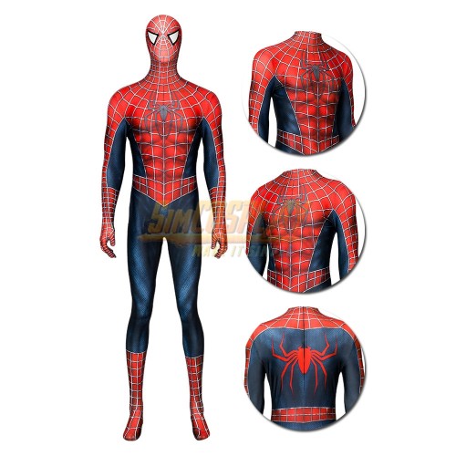 The Amazing Spiderman Tobey Maguire Cosplay Costume V4