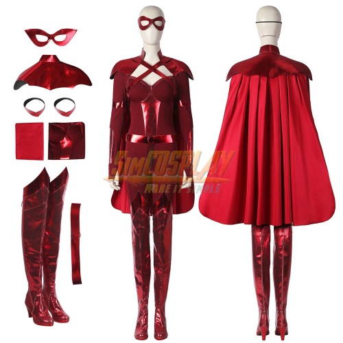 The Boys Season 3 Crimson Countess Cosplay Costumes Ver.2