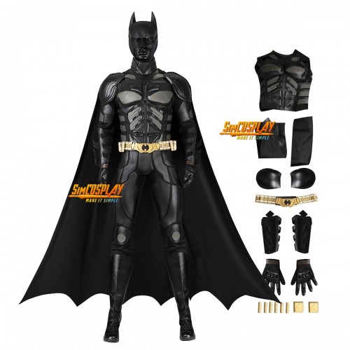 The Dark Knight Rises Bruce Wayne Cosplay Costume 2024 Remake