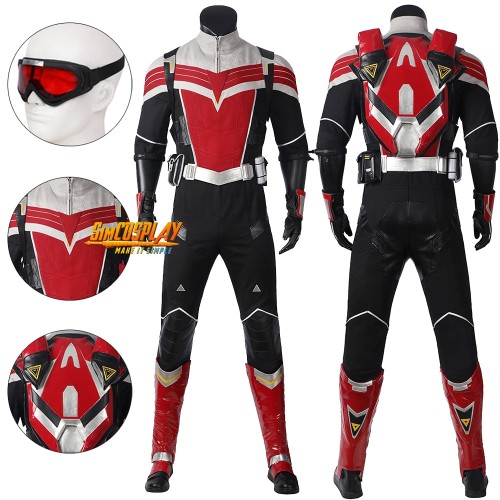 The Falcon Cosplay Costume The Falcon and the Winter Soldier Dress Up Suit Top Level