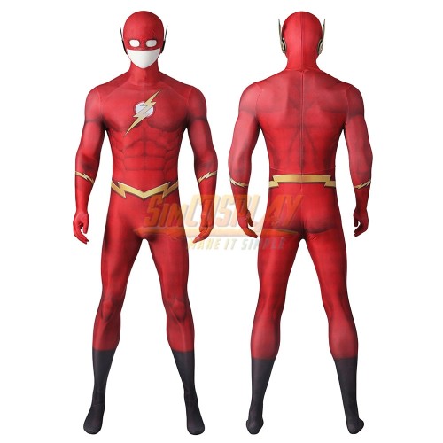 The Flash 2022 Cosplay Costumes Printed Spandex Suit