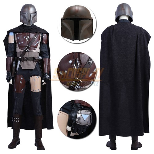 The Mandalorian Classic Cosplay Costumes Star Wars Cosplay Suit Top Level