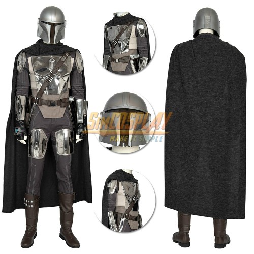<<READY TO SHIP>> Size L The Mandalorian Cosplay Costumes Star Wars Cosplay Suit Top Level