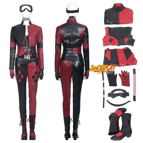 Ready To Ship Female Size L Squad of Suicide 2 Harley Cosplay Costume Top Level Ver.2