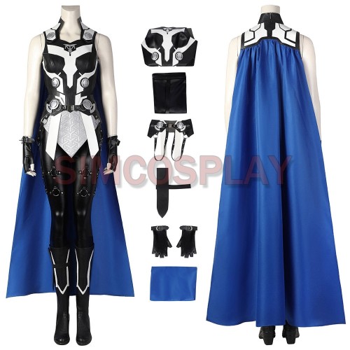 Thor 4 Valkyrie Cosplay Costume Love and Thunder Valkyrie New Look Suit