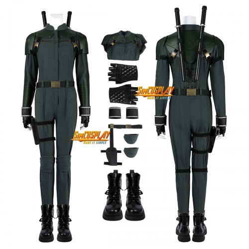 Thunderbolts Yelena Belova Suit New Avengers Cosplay Costume Ver.2