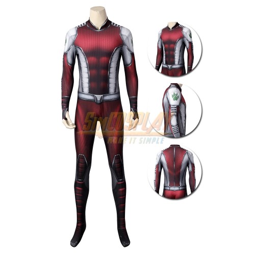 Titans Beast Boy Cosplay Costume Printed Suit