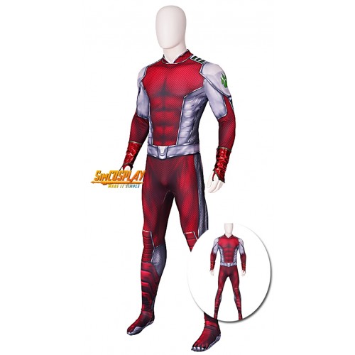 Titans S4 Beast Boy Gar Logan Cosplay Costumes Spandex Suit