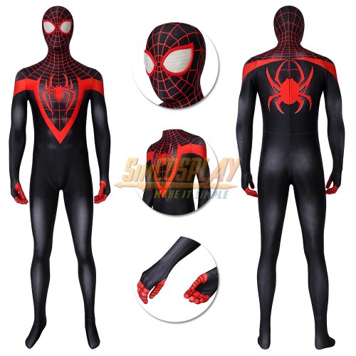 Spider-man Miles Morales Cosplay Suit Spider-man Cosplay Costume PS5 Edition
