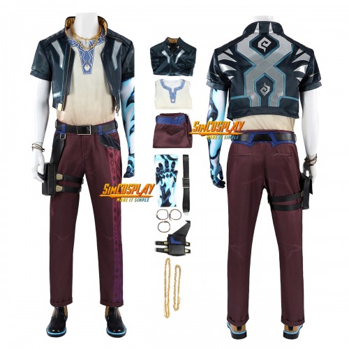 Valorant Veto Cosplay Costume 2025 Sentinel Agent Veto Cosplay Suit