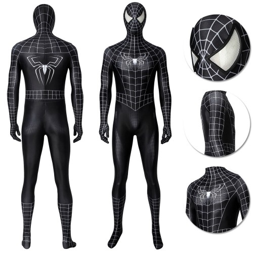 <<READY TO SHIP>> Size S Venom Cosplay Suit Spider-man Eddie Brock HD Cosplay Costume