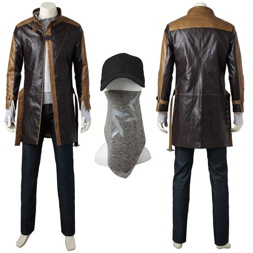 Watch Dogs Aiden Pearce Cosplay Costume Top Level