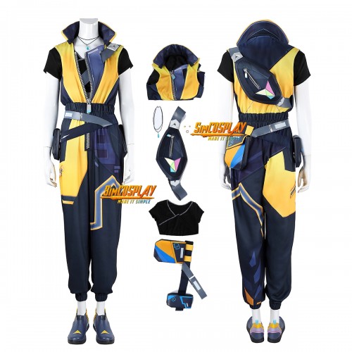 Waylay Valorant Cosplay Costume Halloween Valorant Cosplay Suit