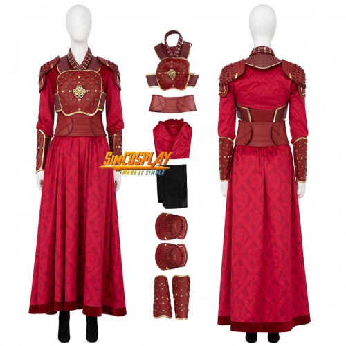 What If S2 Hela Ten Rings Red Suit Cosplay Costume