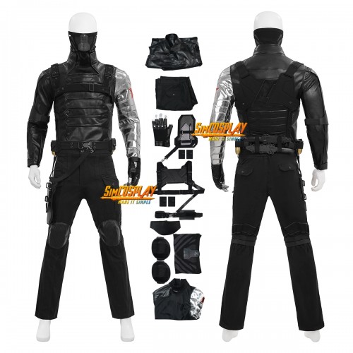 Winter Soldier Cosplay Costume The Winter Soldier Version Classic Suit