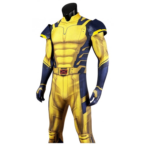 Wolverine Logan Suit Deadpool 3 Logan HD Printed Cosplay Costume V2