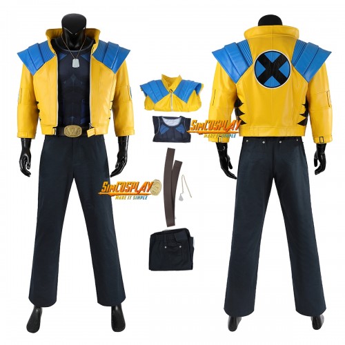 Wolverine Yellow Cosplay Costume Marvel Rivals Edition Suit
